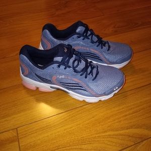 Women's Ryka Ultimate Leather Mesh Purple  Sneakers 9M